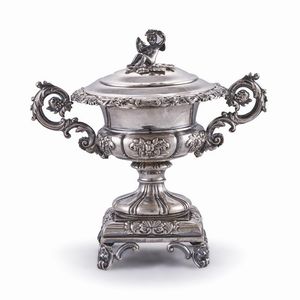 ZUCCHERIERA, MILANO, SECOLO XIX  - Asta ASTA A TEMPO | ARGENTI ITALIANI ED EUROPEI - Associazione Nazionale - Case d'Asta italiane