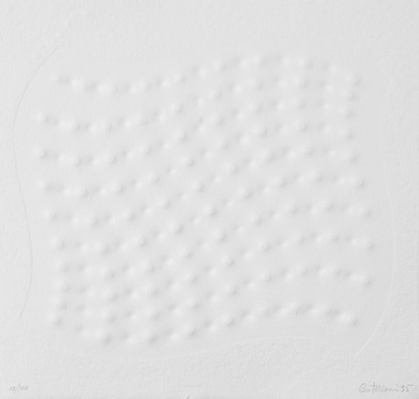 ENRICO CASTELLANI : Tre superfici  - Asta Arte Moderna e Contemporanea - Associazione Nazionale - Case d'Asta italiane