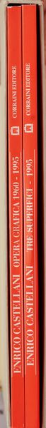 ENRICO CASTELLANI : Tre superfici  - Asta Arte Moderna e Contemporanea - Associazione Nazionale - Case d'Asta italiane