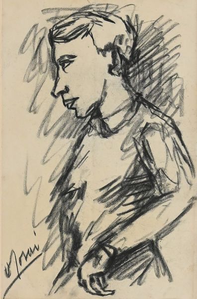 OTTONE ROSAI : Figura di profilo  - Asta Arte Moderna e Contemporanea - Associazione Nazionale - Case d'Asta italiane