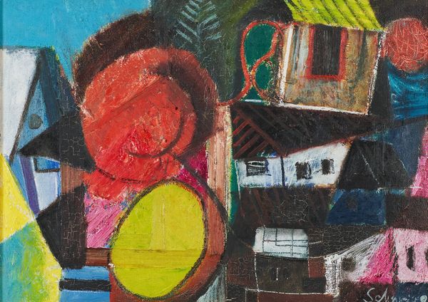 Riccardo Schweizer : Composizione  - Asta Arte Moderna e Contemporanea - Associazione Nazionale - Case d'Asta italiane