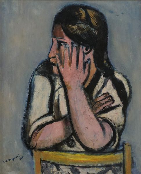 Cesare Breveglieri : Bambina  - Asta Arte Moderna e Contemporanea - Associazione Nazionale - Case d'Asta italiane