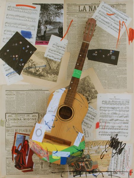 Giuseppe Chiari : Chitarra  - Asta Arte Moderna e Contemporanea - Associazione Nazionale - Case d'Asta italiane