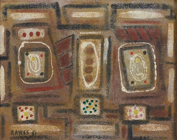 Aref Rayess : Senza titolo  - Asta Arte Moderna e Contemporanea - Associazione Nazionale - Case d'Asta italiane