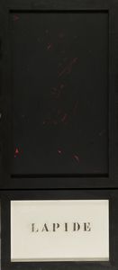 TANO FESTA - Lapide (Per Accetti)