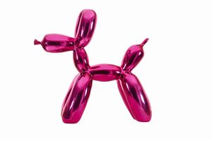 Jeff Koons (after) - Baloon dog (Pink)