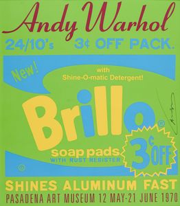 Andy Warhol - Brillo - Pasadena Art Museum