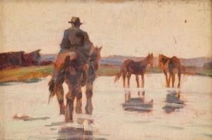 Carlo Domenici - Buttero