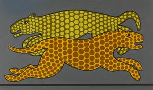 VICTOR VASARELY - Paar doutz