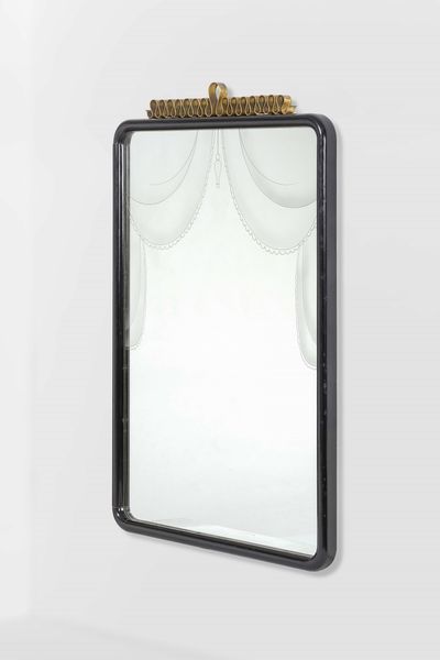 LUIGI BRUSOTTI : Specchiera a parete  - Asta Design - Associazione Nazionale - Case d'Asta italiane