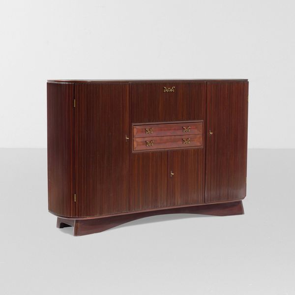 OSVALDO BORSANI : Grande mobile contenitore  - Asta Design - Associazione Nazionale - Case d'Asta italiane