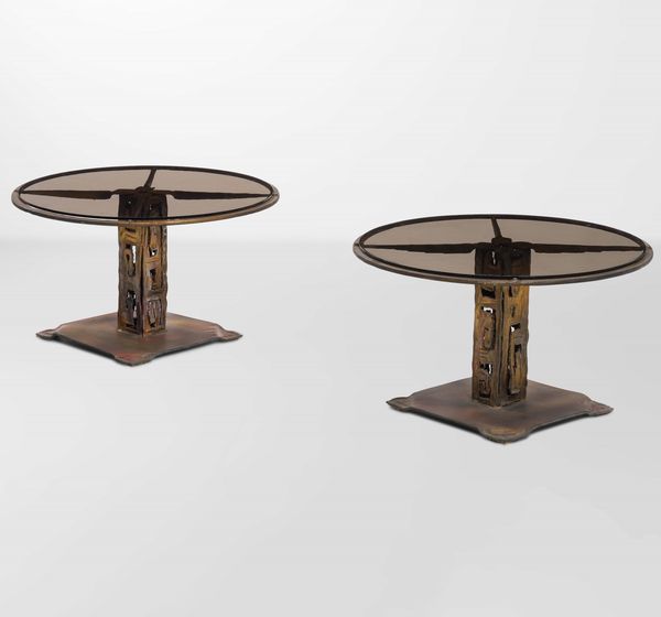 Due tavoli bassi  - Asta Design - Associazione Nazionale - Case d'Asta italiane
