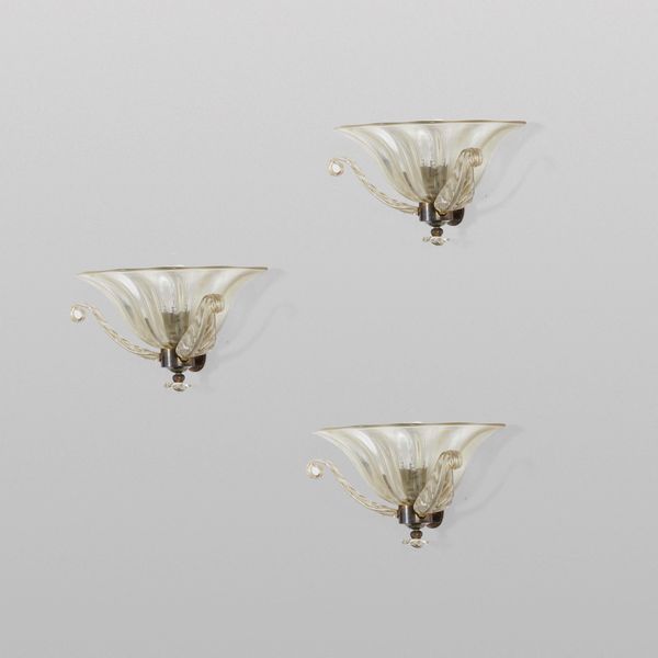 SEGUSO : Tre lampade a parete  - Asta Design - Associazione Nazionale - Case d'Asta italiane