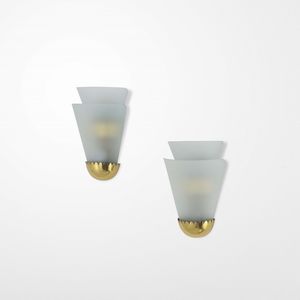 PIETRO CHIESA - Due lampade a parete