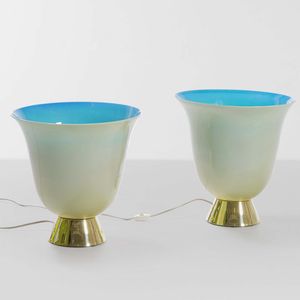 Tomaso Buzzi - Due lampade da tavolo