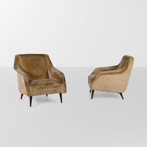Carlo De Carli - Due poltrone mod. 802