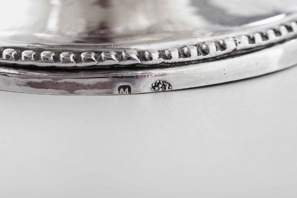 Caffettiera. Probabilmente Malta XVIII-XIX secolo  - Asta Argenti da collezione | Antichi - Associazione Nazionale - Case d'Asta italiane