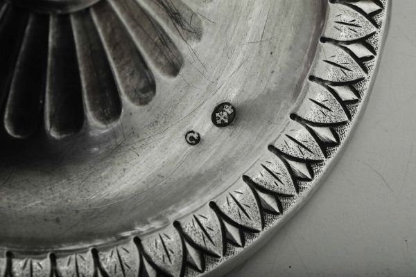 Palmatoria. Genova, XIX secolo  - Asta Argenti da collezione | Antichi - Associazione Nazionale - Case d'Asta italiane