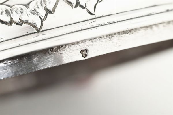 Paiola. Torino, ultimo quarto del XVIII secolo. Assaggiattore Carlo Micha (1759-1787), argentiere Bartolomeo Bernardi (1778-1816)  - Asta Argenti da collezione | Antichi - Associazione Nazionale - Case d'Asta italiane