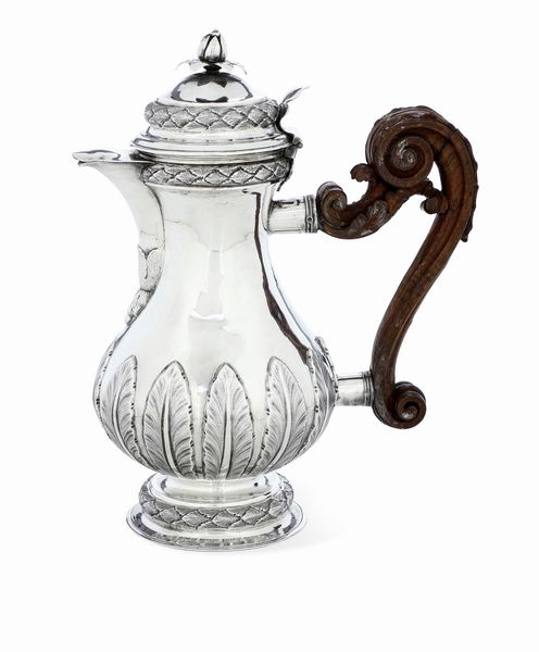 Caffettiera. Genova. Marchio della Torretta con datario (1)788  - Asta Argenti da collezione | Antichi - Associazione Nazionale - Case d'Asta italiane
