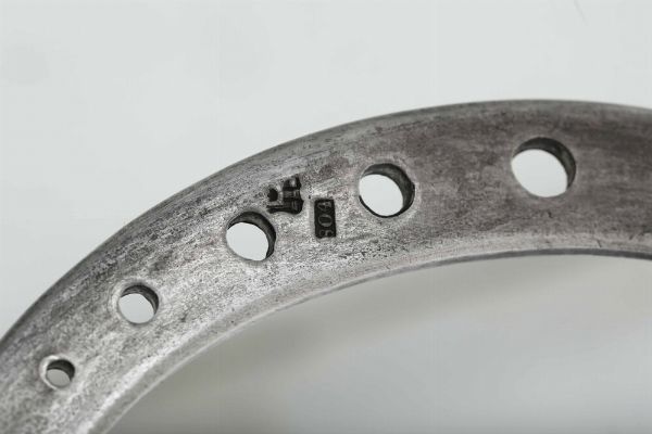 Lucerna. Genova, marchio della Torretta con datario (1)804  - Asta Argenti da collezione | Antichi - Associazione Nazionale - Case d'Asta italiane