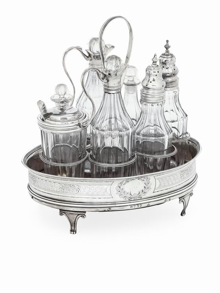 Cruet. Londra, 1790. Argentiere Robert and David Hennel  - Asta Argenti da collezione | Antichi - Associazione Nazionale - Case d'Asta italiane