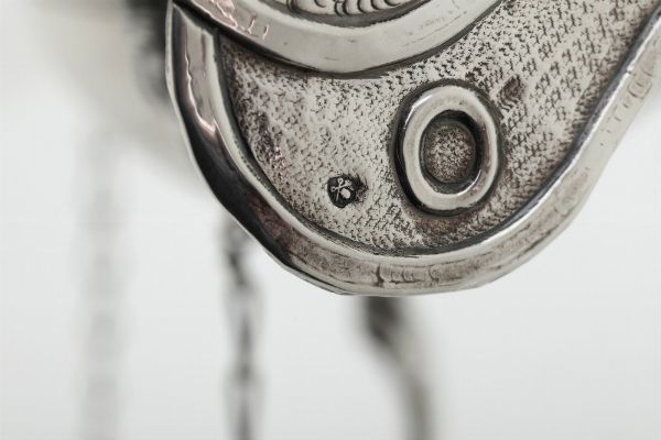 Lucerna. Roma, met del XIX secolo. Maestro argentiere Pietro Stefani (1843-1847)  - Asta Argenti da collezione | Antichi - Associazione Nazionale - Case d'Asta italiane