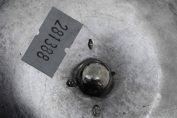 Portaghiaccio Dec�. Argenteria artistica milanese, marchio con fascio littorio in uso dal 1935 al 1945. Argentiere Carmelo Ganci  - Asta Argenti da collezione | Antichi - Associazione Nazionale - Case d'Asta italiane