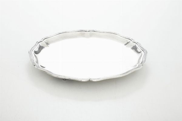 Servizio da t e caff. Argenteria artistica milanese, marchi con fascio littorio in uso dal 1935 al 1945, argentiere non identificato  - Asta Argenti da collezione | Antichi - Associazione Nazionale - Case d'Asta italiane