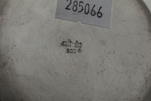 Scatola Dec. Argenteria artistica milanese del XX secolo. Argentiere Sant'Elia  - Asta Argenti da collezione | Antichi - Associazione Nazionale - Case d'Asta italiane