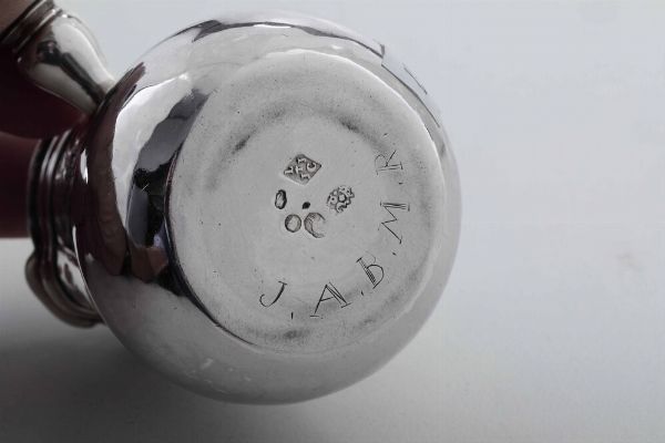 Egoiste. Francia XVIII-XIX secolo. Marchi di garanzia del dipartimento della Marne per la citt di Chaumont, in uso dal 1815 al 1838  - Asta Argenti da collezione | Antichi - Associazione Nazionale - Case d'Asta italiane