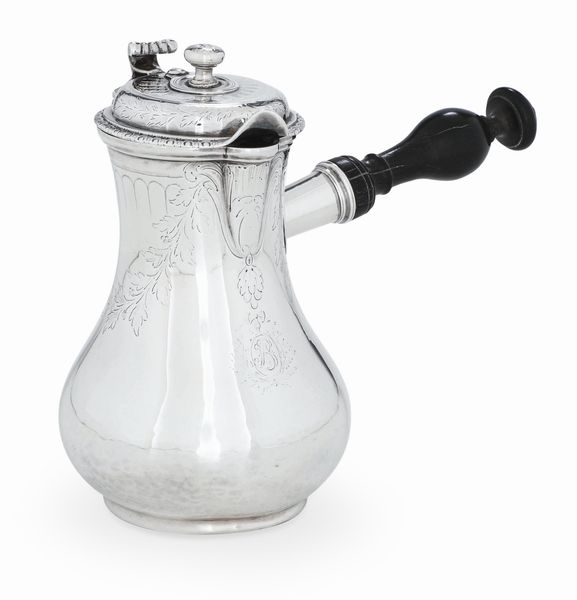 Caffettiera. Parigi 1765-1781. Maestro argentiere Jean-Louis-Dieudonn Outrebon  - Asta Argenti da collezione | Antichi - Associazione Nazionale - Case d'Asta italiane