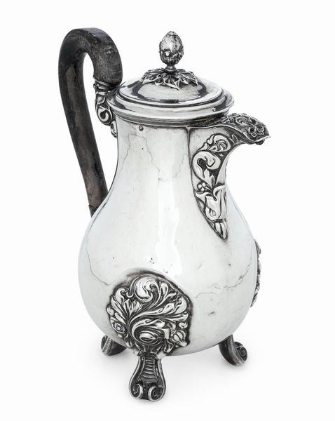 Caffettiera. Francia, prima met del XIX secolo. Marchi di titolo e garanzia in uso dal 1819 al 1838  - Asta Argenti da collezione | Antichi - Associazione Nazionale - Case d'Asta italiane