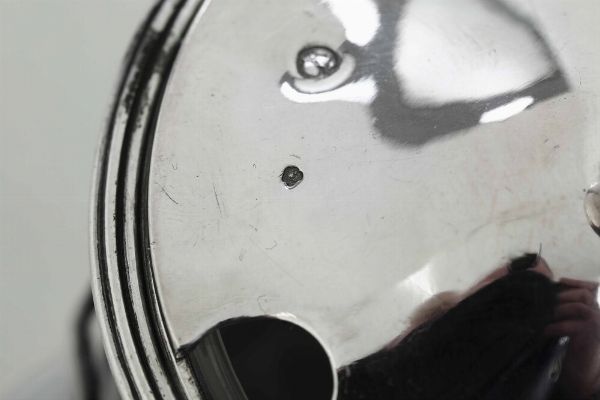 Quattro saliere e senapiera. Argentiere Jacques-Nicolas Boulenger. Parigi, primo quarto del XIX secolo  - Asta Argenti da collezione | Antichi - Associazione Nazionale - Case d'Asta italiane