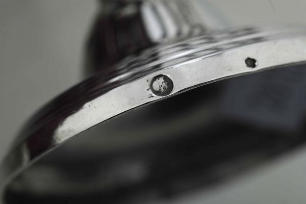 Quattro saliere e senapiera. Argentiere Jacques-Nicolas Boulenger. Parigi, primo quarto del XIX secolo  - Asta Argenti da collezione | Antichi - Associazione Nazionale - Case d'Asta italiane