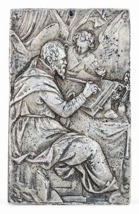 Quattro rilievi raffiguranti i quattro Evangelisti. Oreficeria del XIX secolo  - Asta Argenti da collezione | Antichi - Associazione Nazionale - Case d'Asta italiane