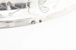 Lucerna. Genova, inizi del XIX secolo. Marchi di occupazione francese in uso dal 1805 al 1808 e marchi di ricontrollo con delfino e croce mauriziana  - Asta Argenti da collezione | Antichi - Associazione Nazionale - Case d'Asta italiane