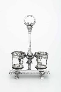 Acetoliera. Parigi, primo quarto del XIX secolo. Argentiere Jean-Pierre Bibron  - Asta Argenti da collezione | Antichi - Associazione Nazionale - Case d'Asta italiane