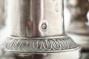 Acetoliera. Francia, prima met del XIX secolo. Marchio dell'argentiere consunto di difficile lettura  - Asta Argenti da collezione | Antichi - Associazione Nazionale - Case d'Asta italiane