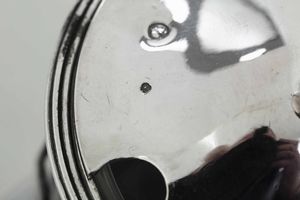 Quattro saliere e senapiera. Argentiere Jacques-Nicolas Boulenger. Parigi, primo quarto del XIX secolo  - Asta Argenti da collezione | Antichi - Associazione Nazionale - Case d'Asta italiane