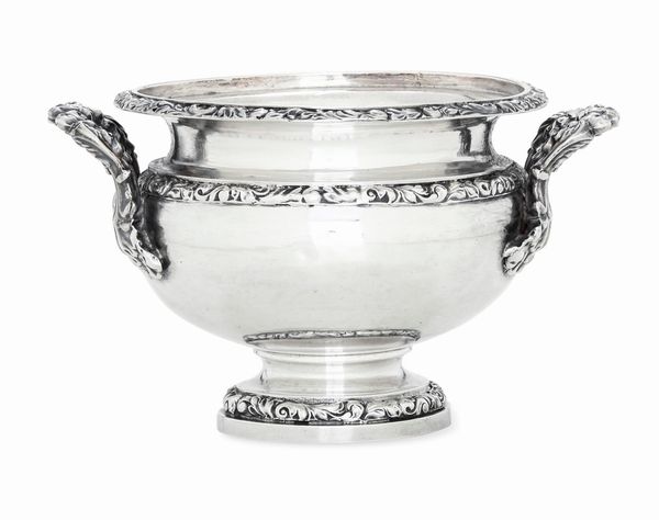 Coppa biansata. Torino, inizi XIX secolo. Argentiere Carlo Balbino (1798-1824)  - Asta Argenti da Collezione | XX secolo - Associazione Nazionale - Case d'Asta italiane