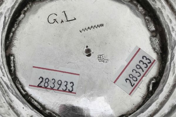 Importante caffettiera. Genova, marchio della Torretta con datario (1)76.  - Asta Argenti da Collezione | XX secolo - Associazione Nazionale - Case d'Asta italiane