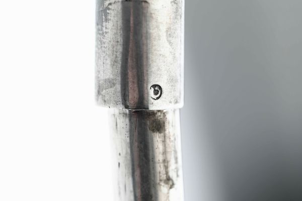 Lucerna. Genova, inizi del XIX secolo. Varie bollature: Torretta con datario (1)802 e aquila coronata, croce mauriziana e delfino  - Asta Argenti da Collezione | XX secolo - Associazione Nazionale - Case d'Asta italiane