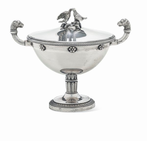 Tazza da puerpera. Firenze XIX secolo  - Asta Argenti da Collezione | XX secolo - Associazione Nazionale - Case d'Asta italiane