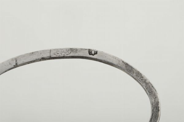 Acetoliera. Roma XIX secolo. Marchio dell'argentiere consunto di difficile lettura (Giuseppe Nicolai?)  - Asta Argenti da Collezione | XX secolo - Associazione Nazionale - Case d'Asta italiane