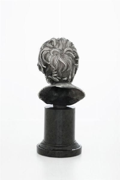 Pseudo Seneca. Napoli, XX secolo. A firma Gemito  - Asta Argenti da Collezione | XX secolo - Associazione Nazionale - Case d'Asta italiane