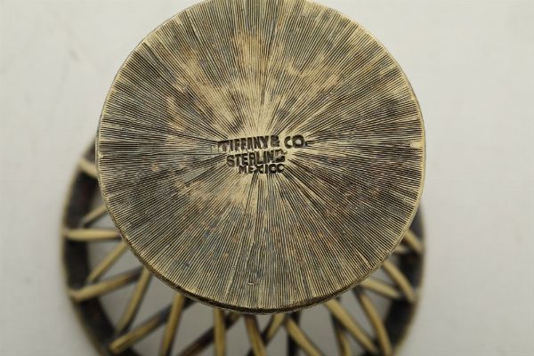 Otto portauova. Argenteria americana del XX secolo. Marchio Tiffany & Co.  - Asta Argenti da Collezione | XX secolo - Associazione Nazionale - Case d'Asta italiane