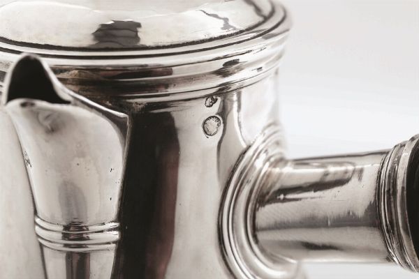 Egoiste. Parigi, XVIII secolo. Marchio dell'argentiere (Jean Derrier?), marchi consunti di difficile lettura  - Asta Argenti da Collezione | XX secolo - Associazione Nazionale - Case d'Asta italiane