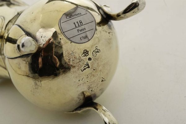 Egoiste. Parigi 1768-1775. Argentiere Jaques Famechon (1770-1785)  - Asta Argenti da Collezione | XX secolo - Associazione Nazionale - Case d'Asta italiane