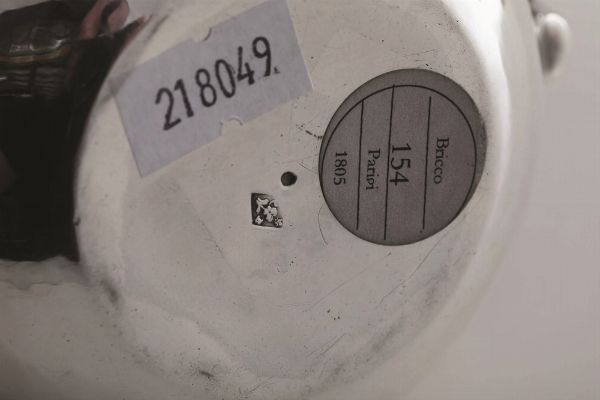 Egoiste. Parigi 1809-1819. Marchio dell'argentiere RB con fiore entro losanga (non identificato)  - Asta Argenti da Collezione | XX secolo - Associazione Nazionale - Case d'Asta italiane